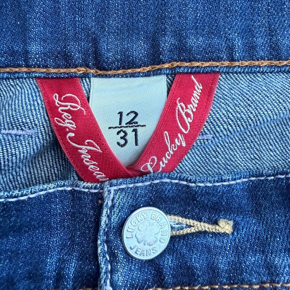 Lucky Brand Women's Jeans Size 12/31 Blue Denim Bootcut American Standard - Picture 11 of 12